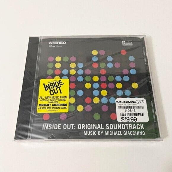 Inside Out Original Soundtrack Music Michael Giacchino CD Flaws - Picture 1 of 16